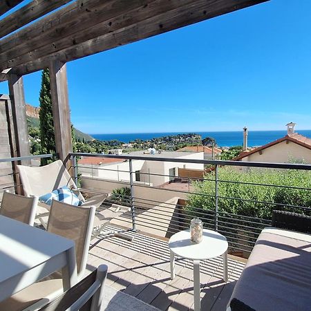 Cassis, Le Grand Bleu, Triplex Vue Mer, Port Plage 10Mn A Pieds Bagian luar foto