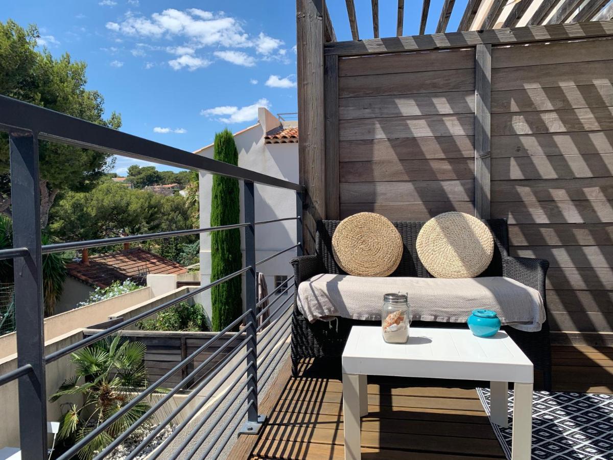 Cassis, Le Grand Bleu, Triplex Vue Mer, Port Plage 10Mn A Pieds Bagian luar foto