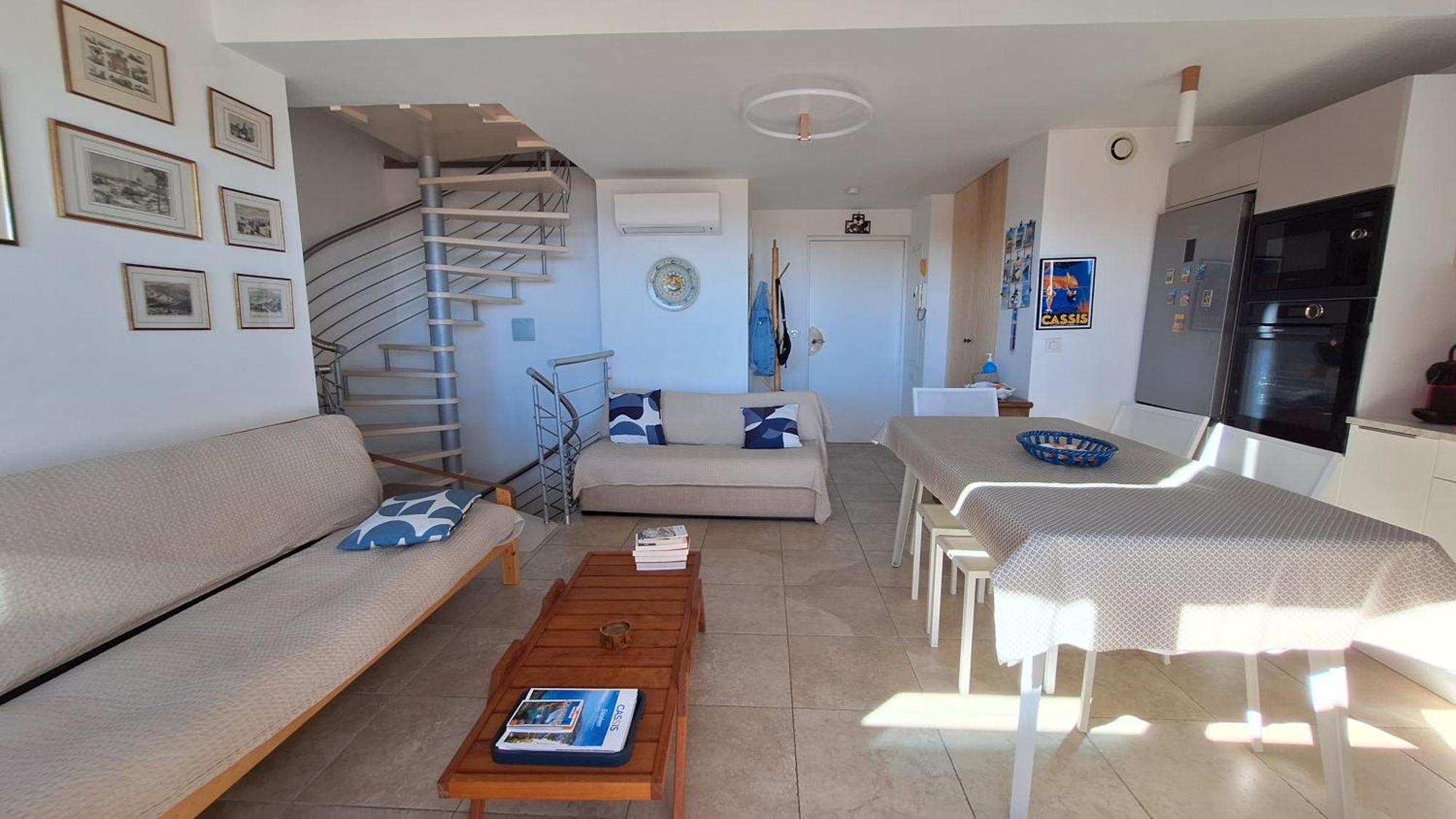 Cassis, Le Grand Bleu, Triplex Vue Mer, Port Plage 10Mn A Pieds Bagian luar foto