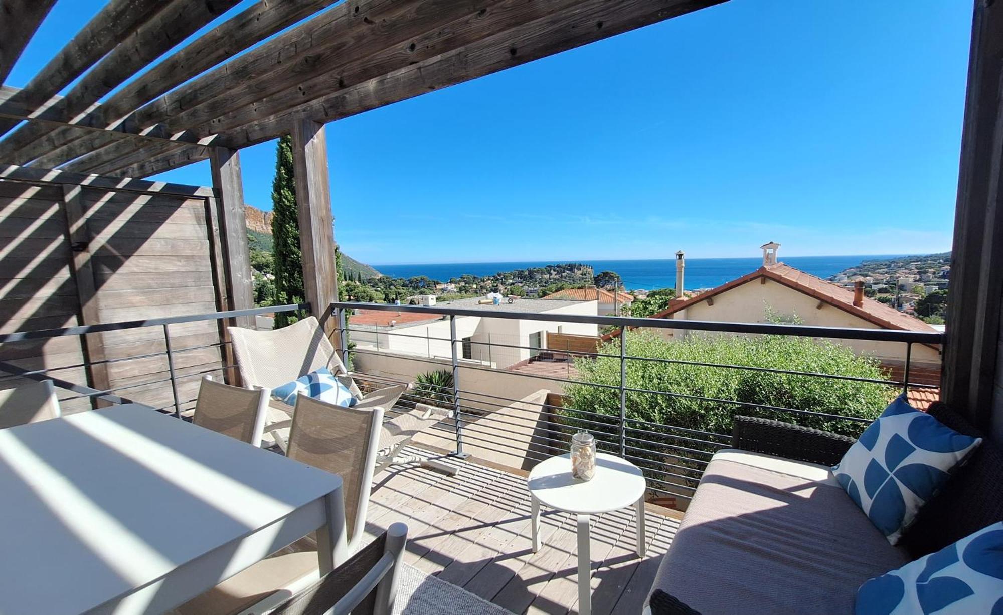 Cassis, Le Grand Bleu, Triplex Vue Mer, Port Plage 10Mn A Pieds Bagian luar foto
