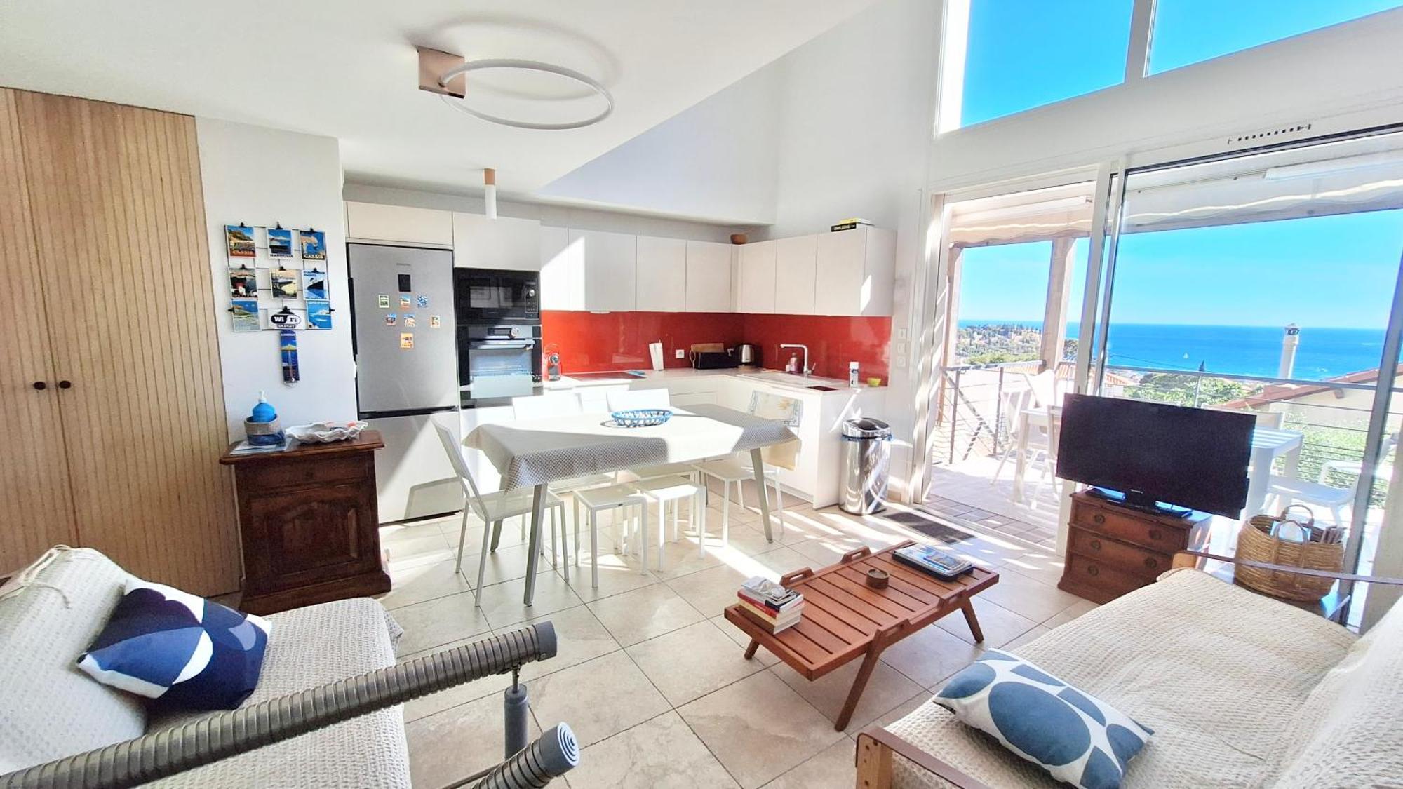 Cassis, Le Grand Bleu, Triplex Vue Mer, Port Plage 10Mn A Pieds Bagian luar foto